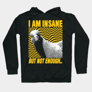 I Am Insane But Not Enough Pigeon Hoodie